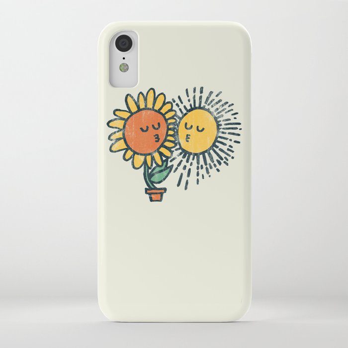 Sun Kissed sunflower iPhone Case