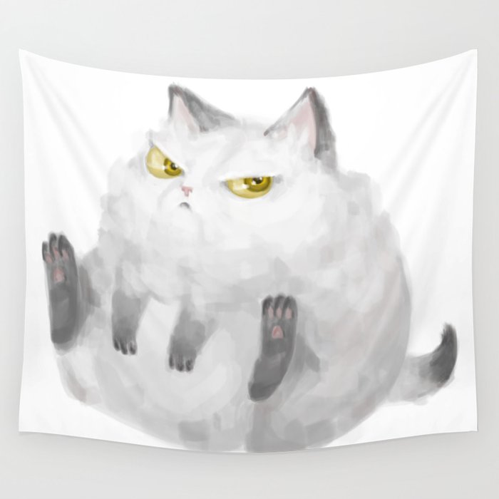 cat Wall Tapestry