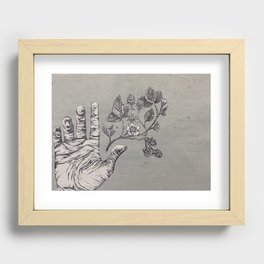 Sharp Things Recessed Framed Print