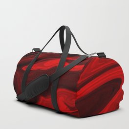 Blood Red Marble Duffle Bag