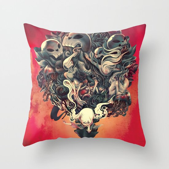 Hopscotch Throw Pillow