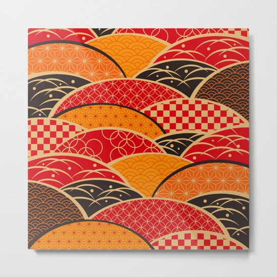JAPAN Metal Print