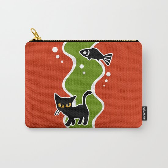 Fish and cat Carry-All Pouch