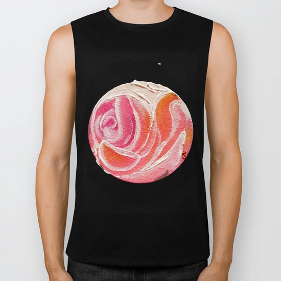 Sunday Plum Roses Biker Tank