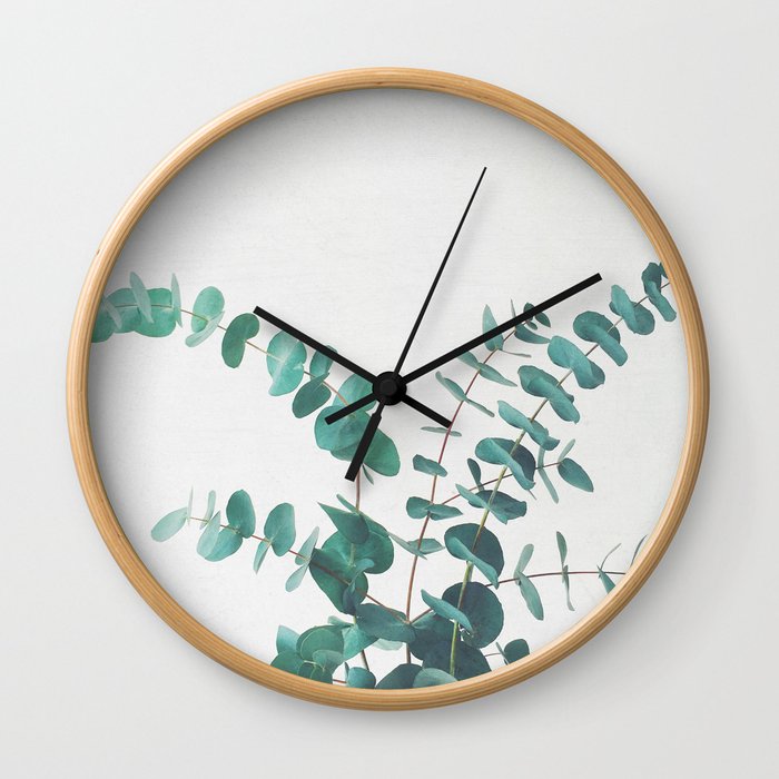 Eucalyptus II Wall Clock