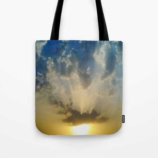 Pushing 'em away Tote Bag