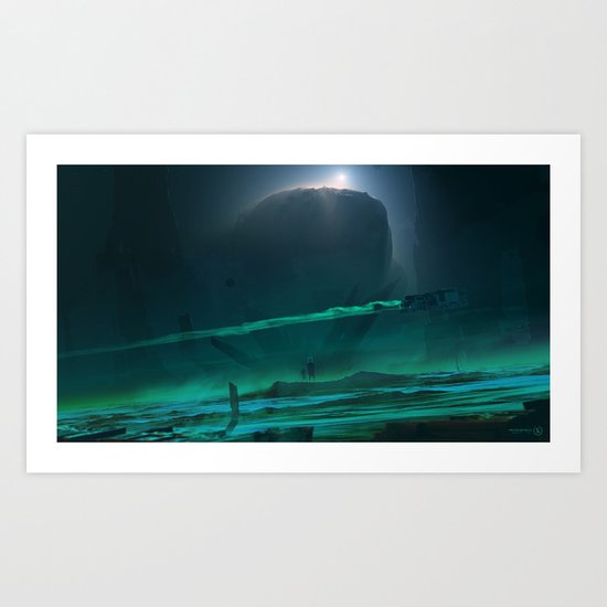 Void Sector 2.0 Art Print