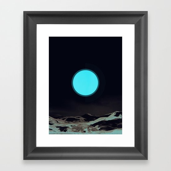 Vintage Iceland Framed Art Print