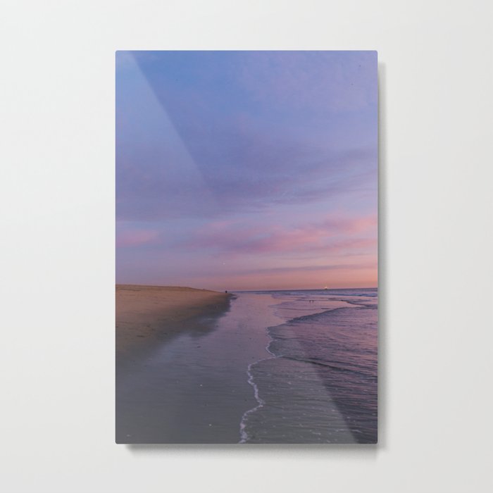 Sunset At The Beach Metal Print