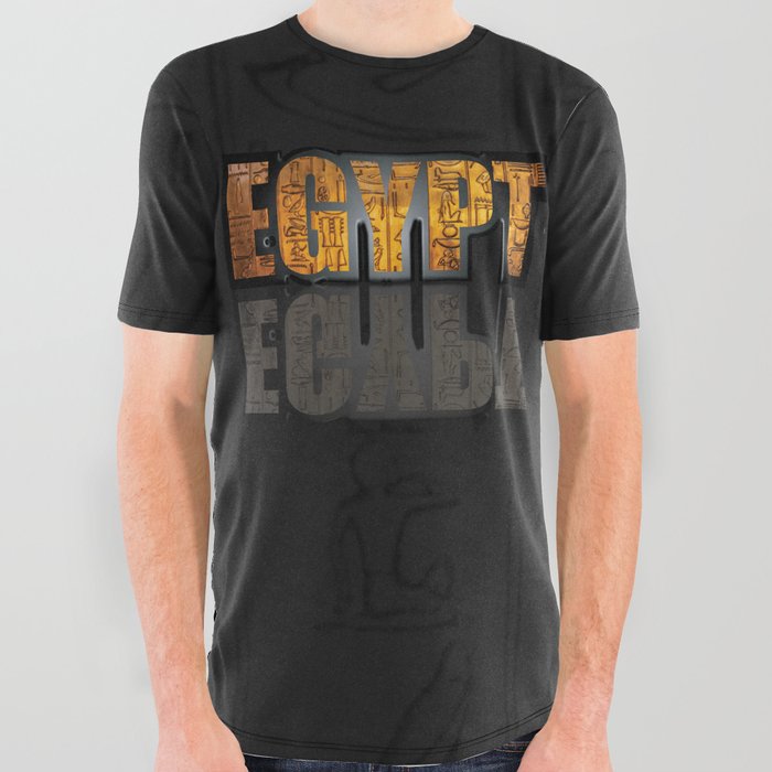 EGYPT All Over Graphic Tee