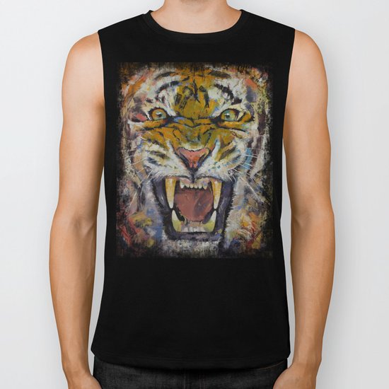 Tiger Biker Tank