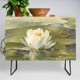 Water Lily in Sunlight Credenza