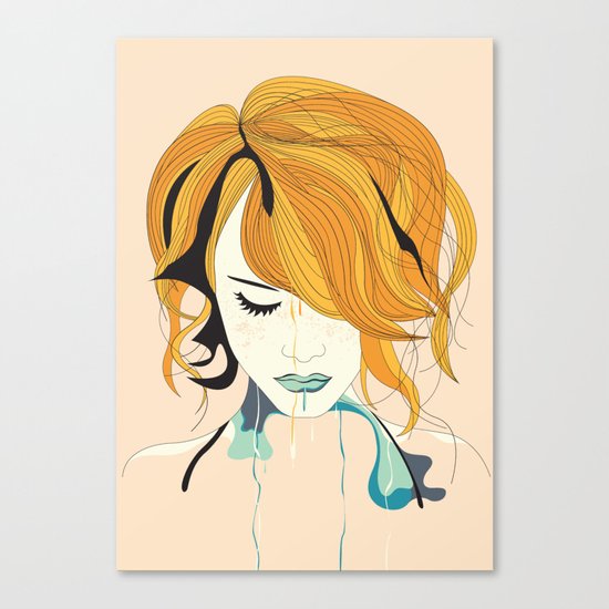 Girl Two Canvas Print