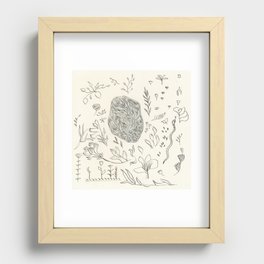 Stone and Sacred Recessed Framed Print