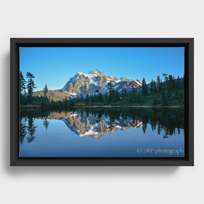 Mt. Shuksan Framed Canvas