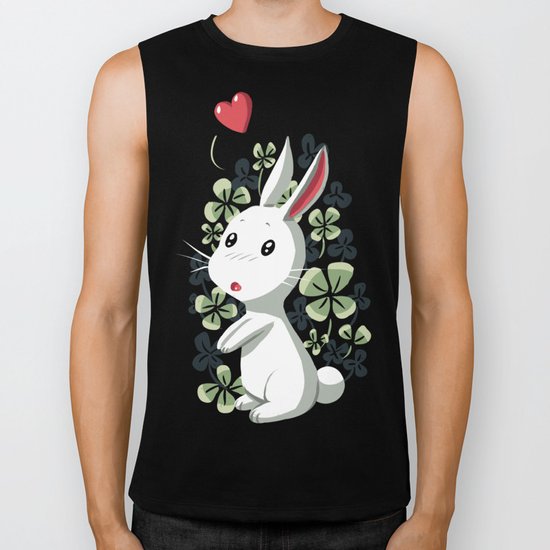 Clover Bunny Biker Tank