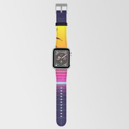 synthwave sunset classic Apple Watch Band