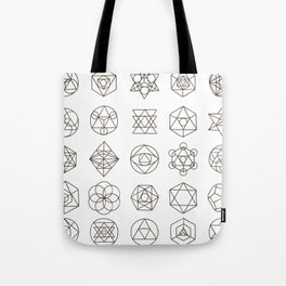 Sacred geometry Tote Bag