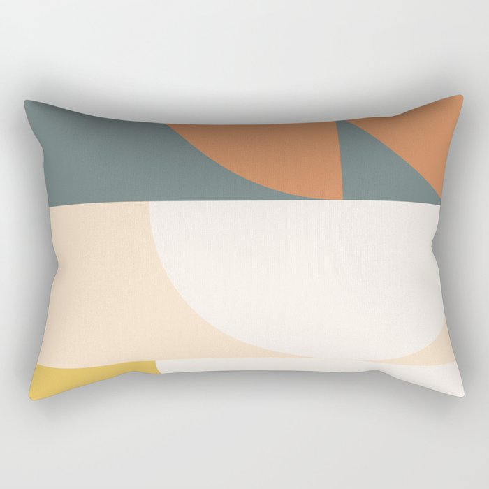 Abstract Geometric 02 Rectangular Pillow