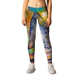 Abstract Boat Leggings