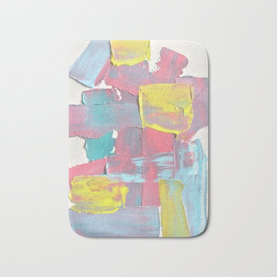 Abstract texture Bath Mat
