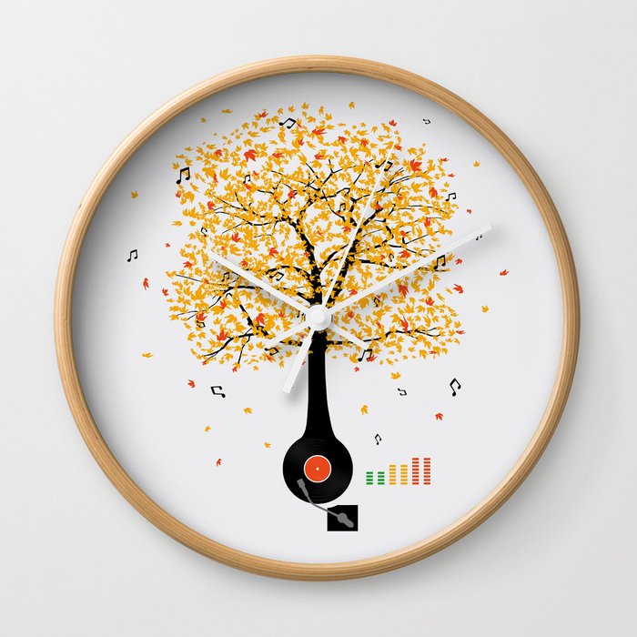 Sounds of Nature Wall Clock