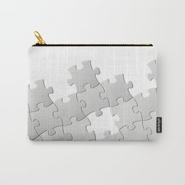 Puzzle white Carry-All Pouch