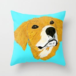 Birdie- Rescue Puppy Throw Pillow