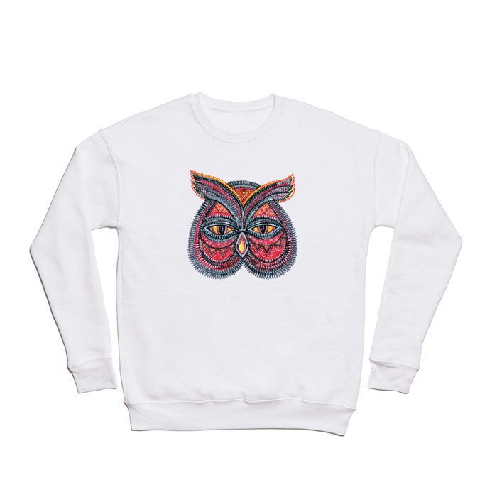 OWL FACE Crewneck Sweatshirt