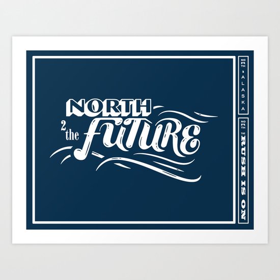 ALASKA Art Print