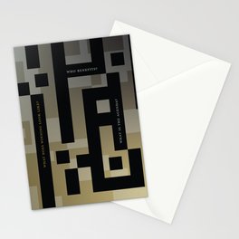 Maze Stationery Cards