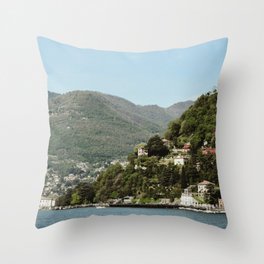 Lake Como Throw Pillow