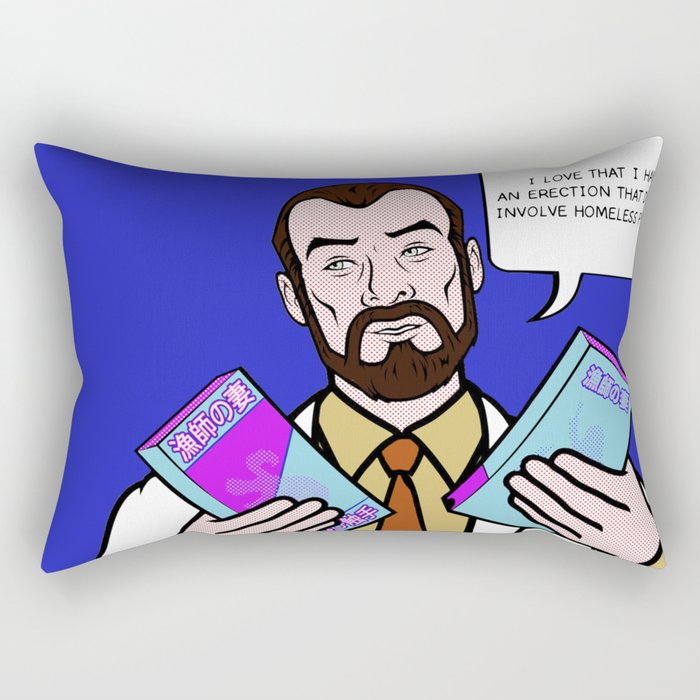 Doctor Krieger Lichtenstein Rectangular Pillow