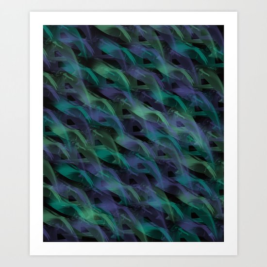 Flowing_ABS_01 Art Print