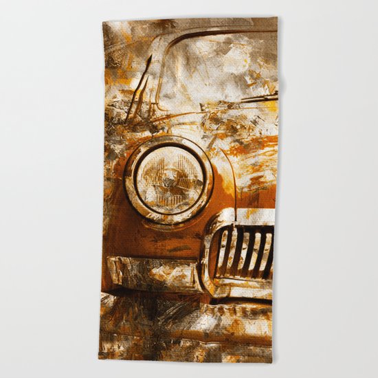 Car Wash 2 Beach Towel