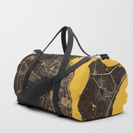Odessa City Map Ukraine - Pastel Duffle Bag