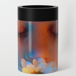 Wild daises; young woman underwater with flowers floral surreal fantasy color portrait photograph / photography Can Cooler
