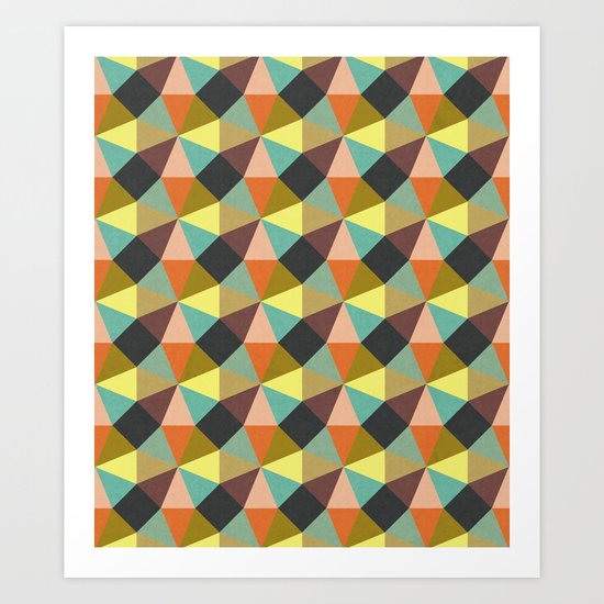 Simply Symmetry Art Print