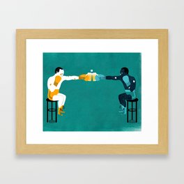 Boxers Framed Art Print