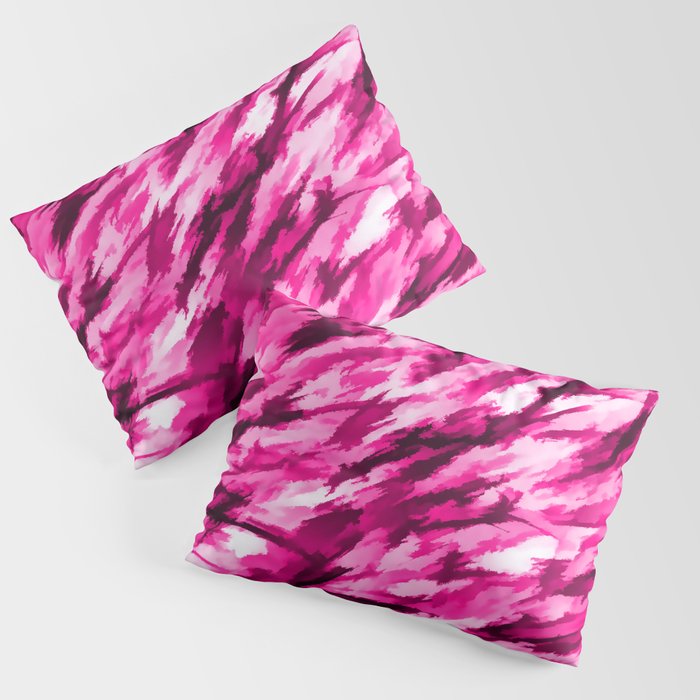 Designer Camo in Hot Pink Pillow Sham