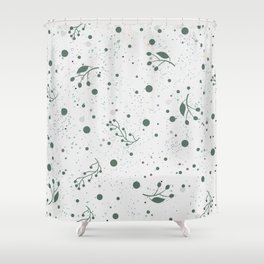 Winter Pattern Shower Curtain