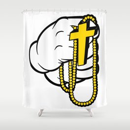 god Shower Curtain