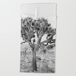 Joshua Tree Giant by CREYES Beach Towel