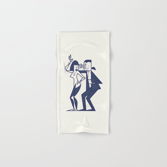Just shut the fuck up and love me Hand & Bath Towel