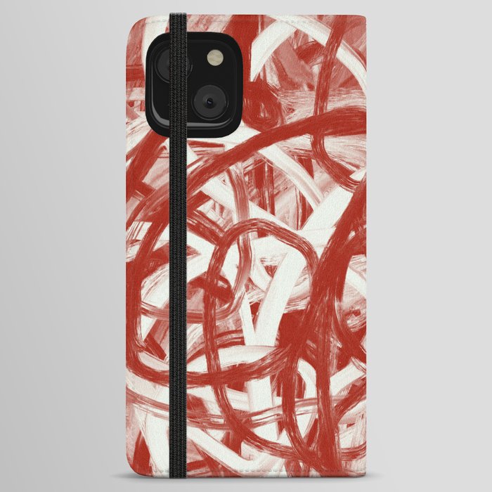 Abstract Painting 126. Contemporary Art.  iPhone Wallet Case
