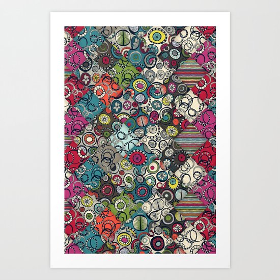 Honolulu diamonds Art Print