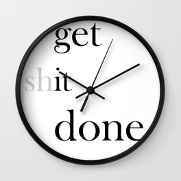 Inspire Message Wall Clocks Society6
