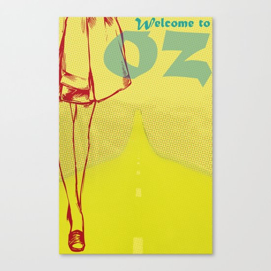 Welcome to Oz Canvas Print