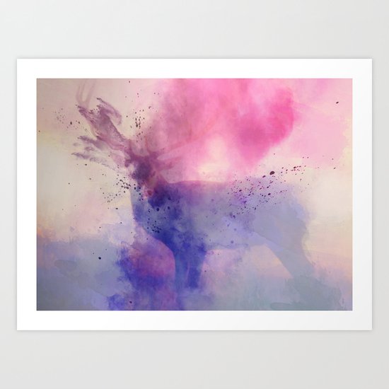 deer Art Print