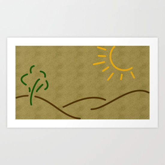 The Beauty of Lines Part I Art Print